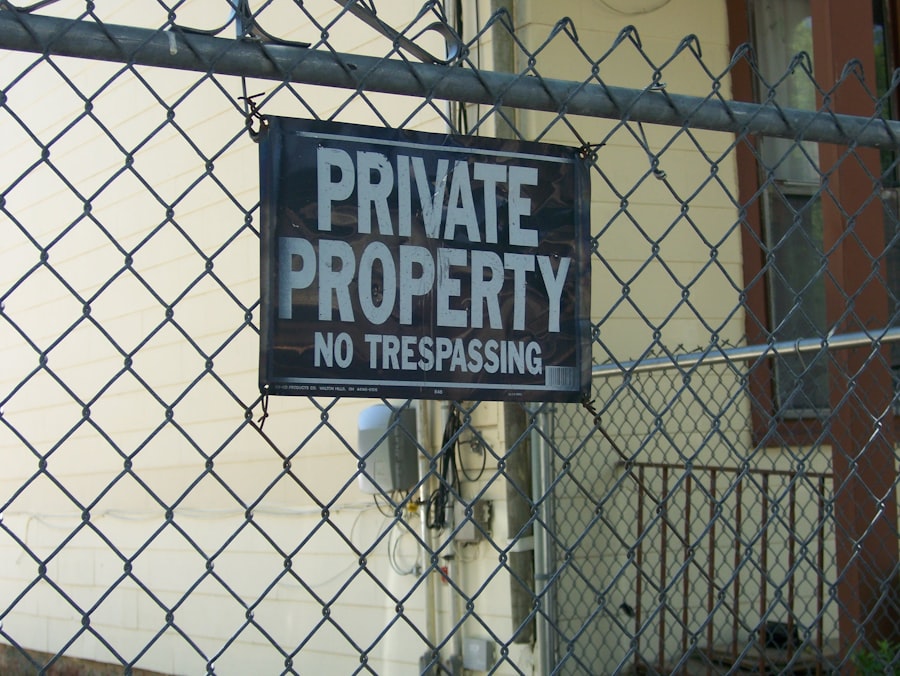 Photo private property crisis