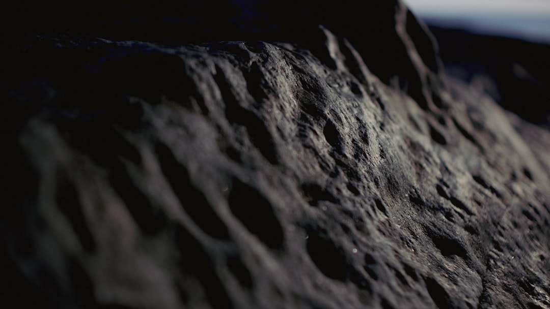 Photo lunar base attacked
