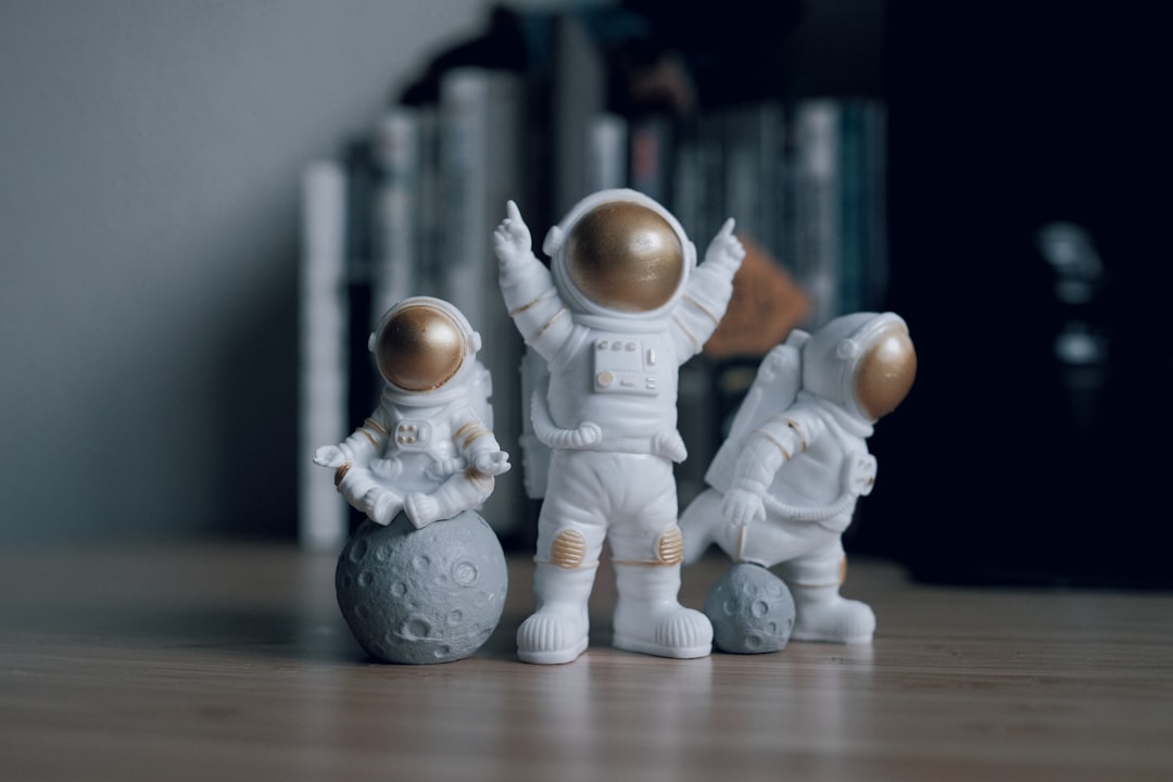 Photo peaceful space exploration