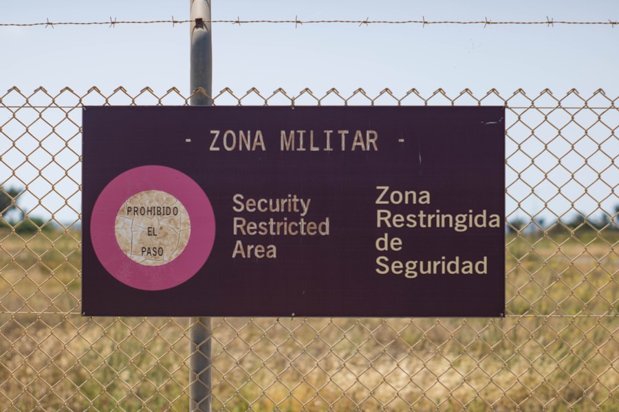 Photo moon military zone
