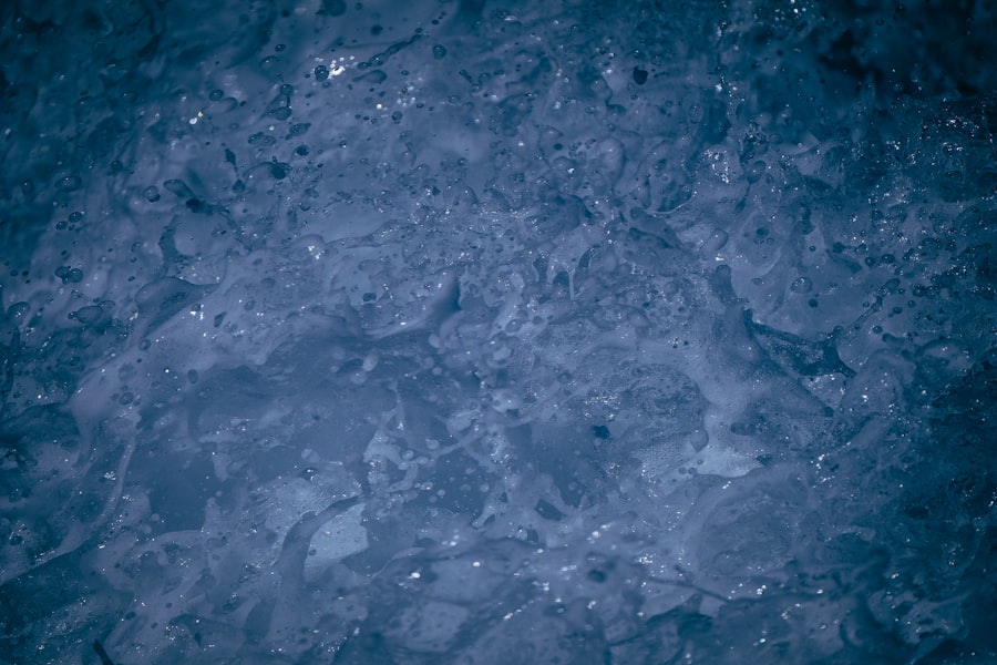 Photo moons water ice