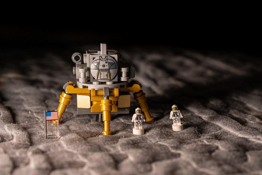 Photo militarization moon south pole