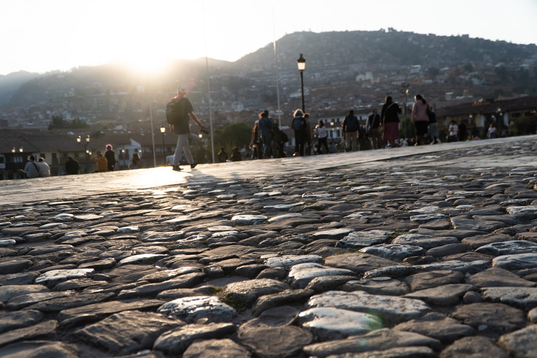 Photo ancient city life