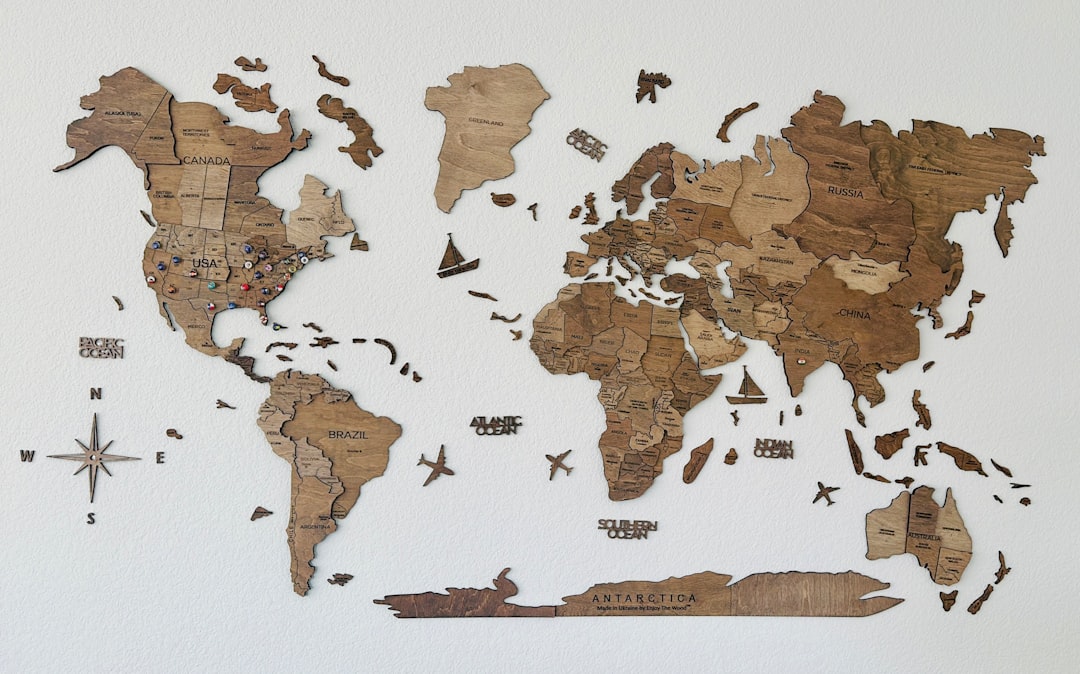 Photo World Map Changes