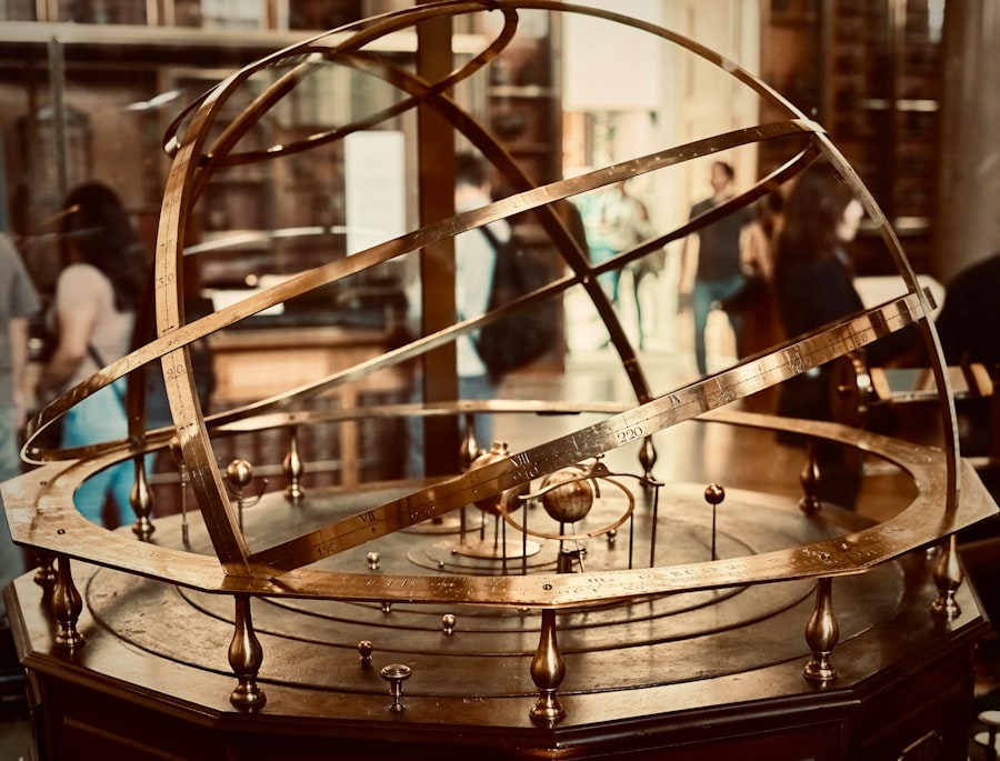 Photo astrolabe cross-staff instruments