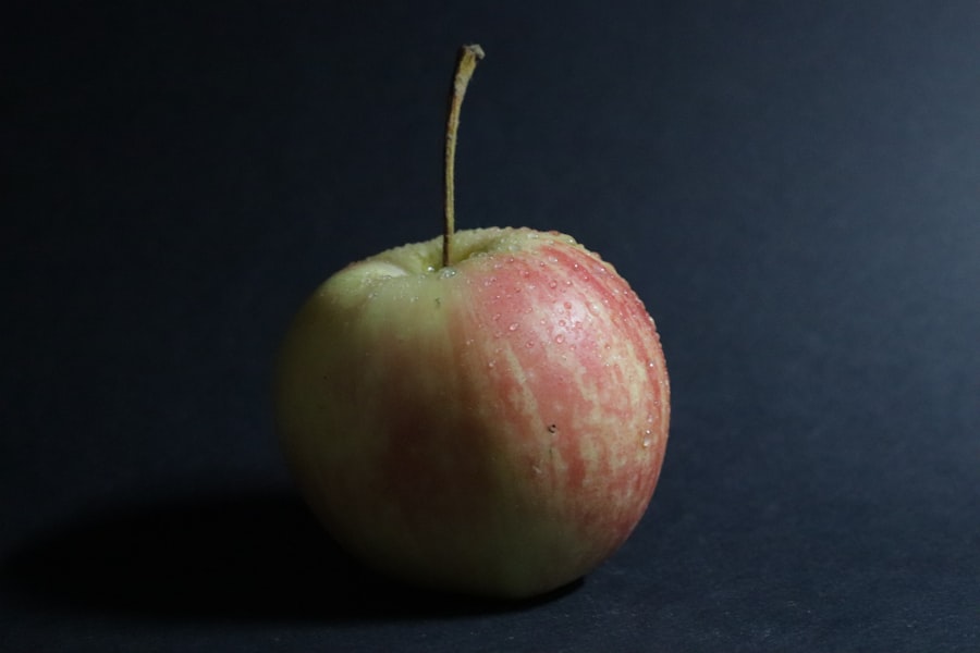 Photo isaac newton apple story