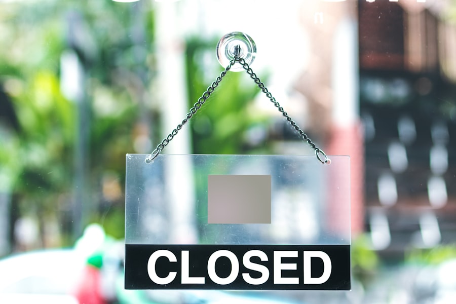 Photo small business closure patterns