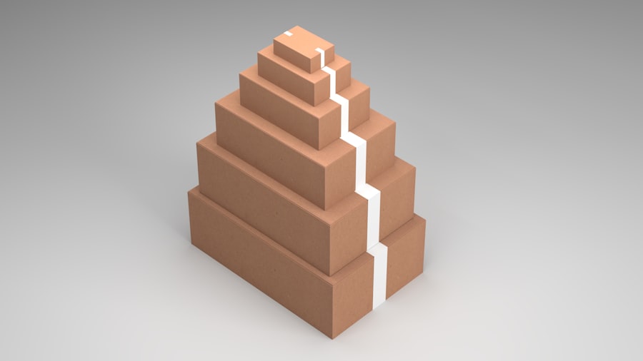 Photo pyramid builder