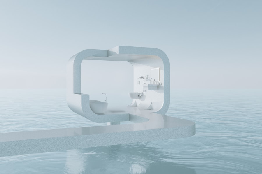 Photo water clock escapement mechanism