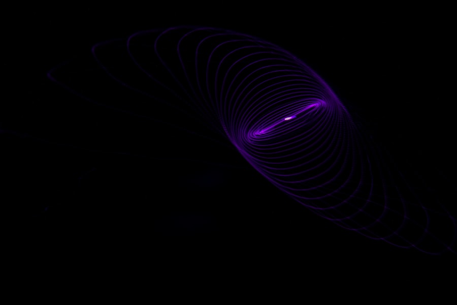 Photo gravitational lensing