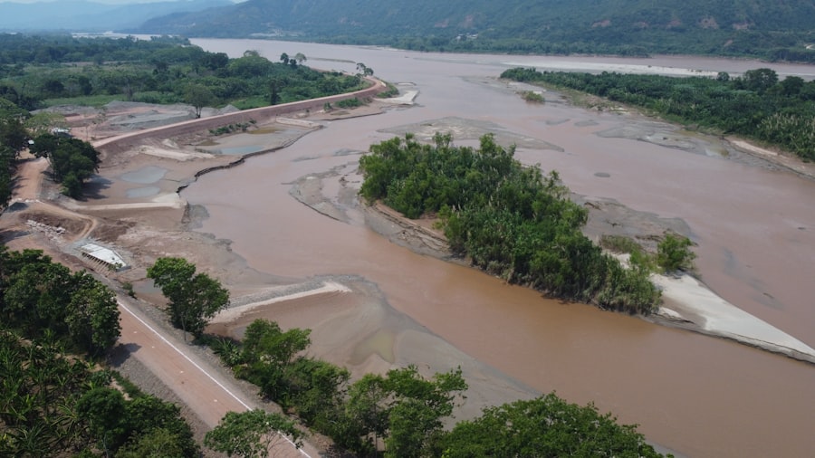 mining river bank collapse