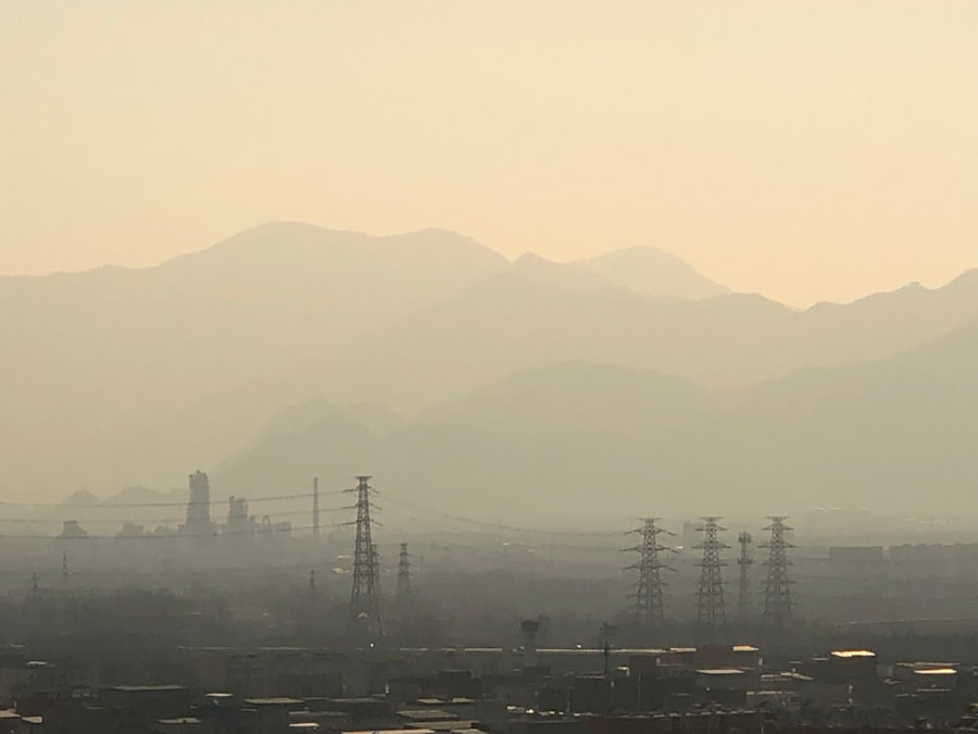 Photo mining air quality