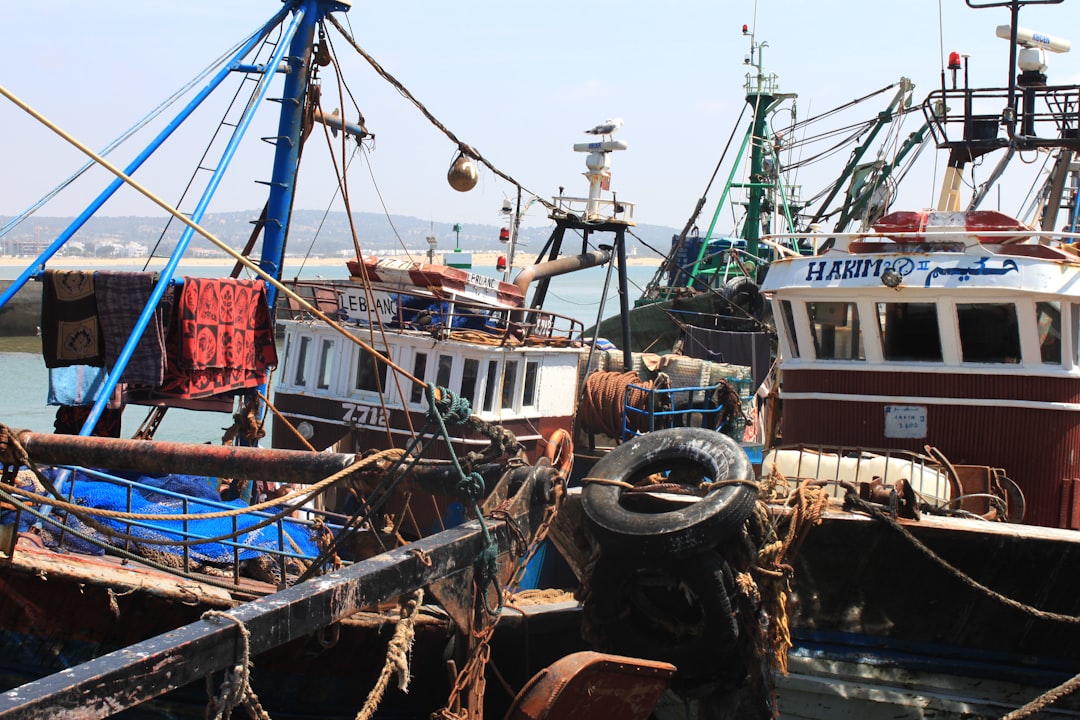 Photo mining fishermen livelihood destruction