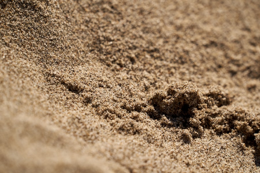 Photo manufactured sand alternative