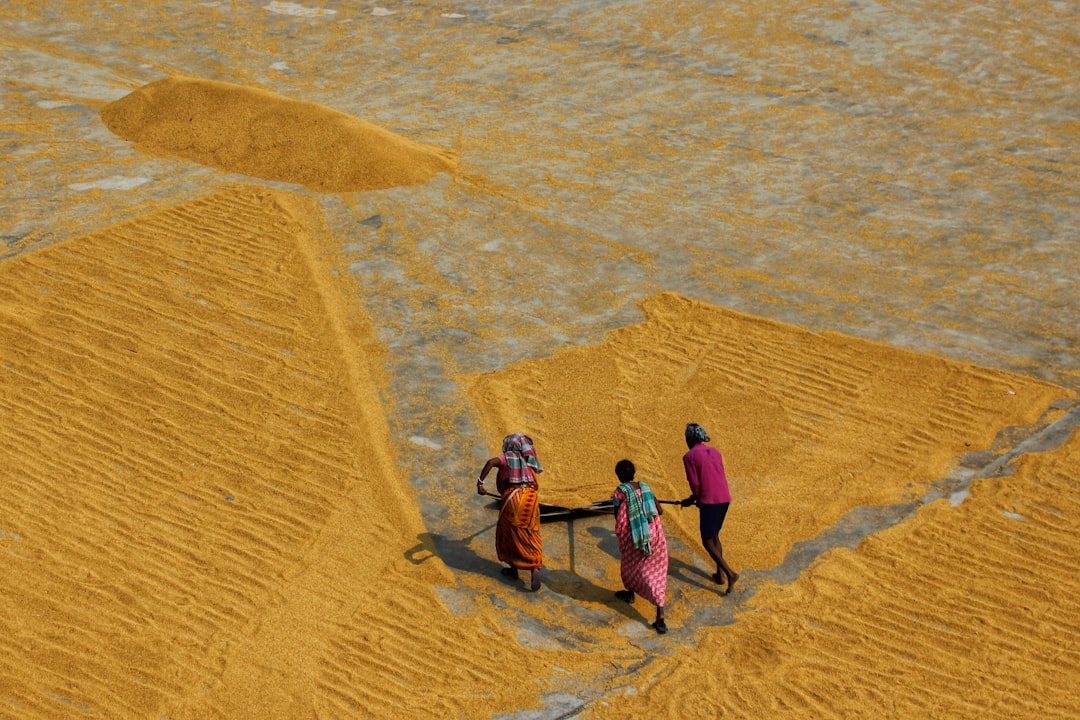 Photo sand mining India