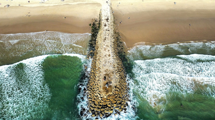 Photo mining environmental impact coastal erosion
