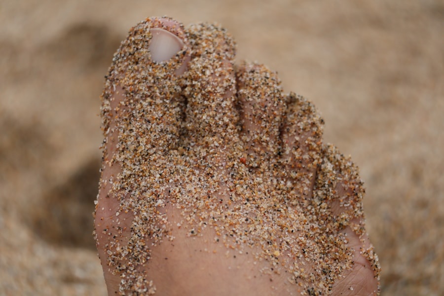 Photo sand extraction