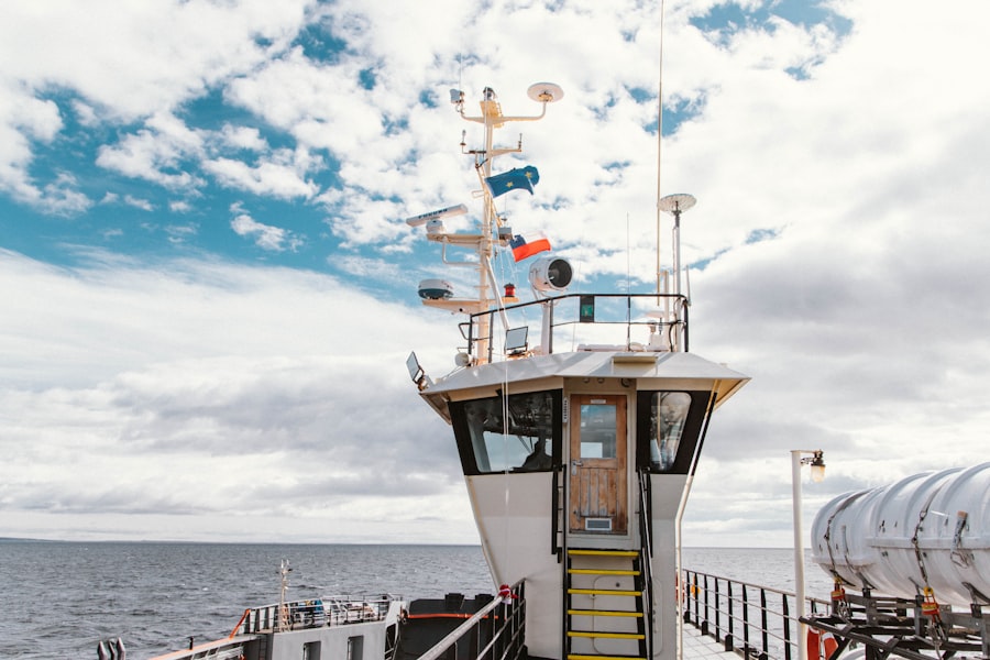 Photo Punta Arenas shipping infrastructure