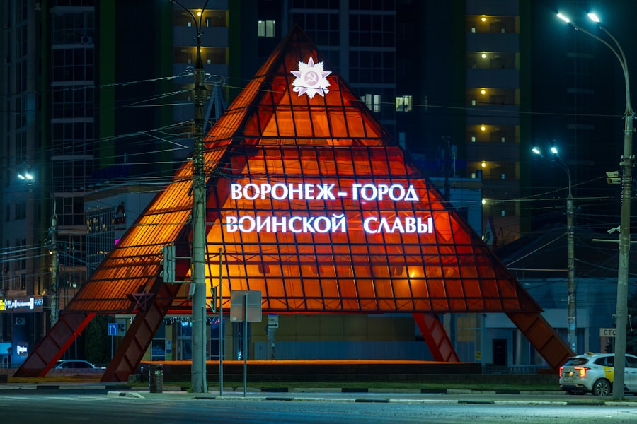 Photo russian financial messaging