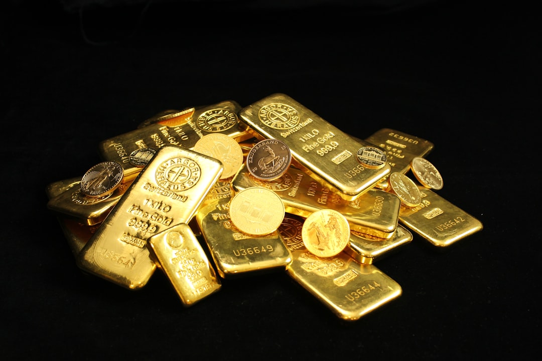 Photo gold reserve accumulation