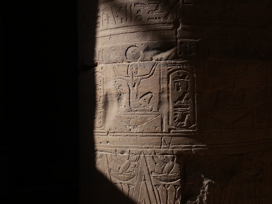 Photo Egyptian stone carving