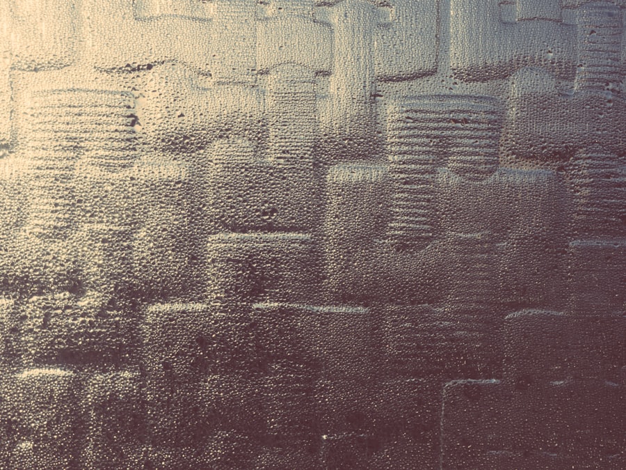 moisture condensation