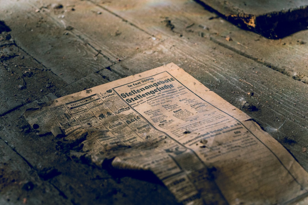 Photo archaeological receipts