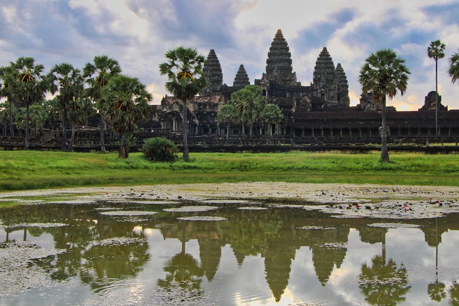 Photo angkor wat urban hydrology research