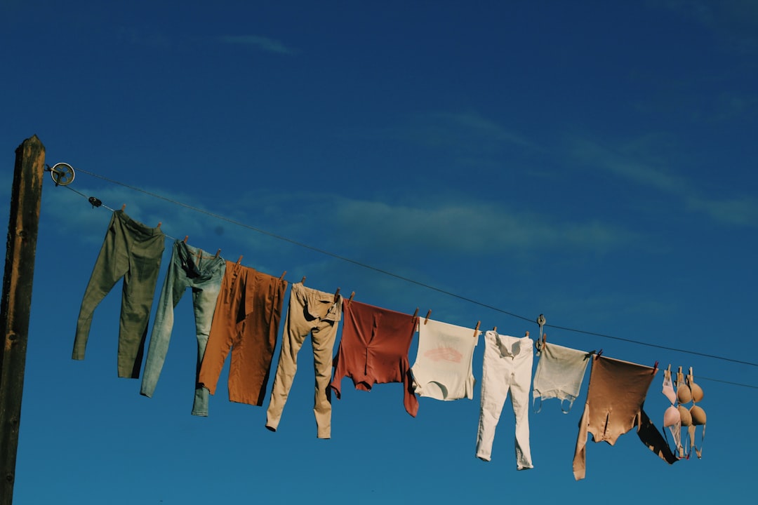 Photo wash new clothes