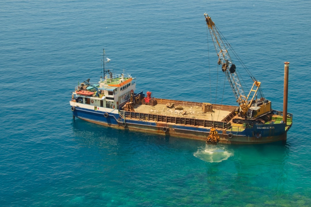 Photo Caspian Sea heritage stabilization drills