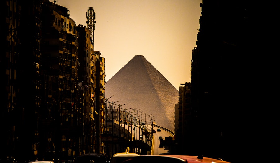 Photo Giza pyramids