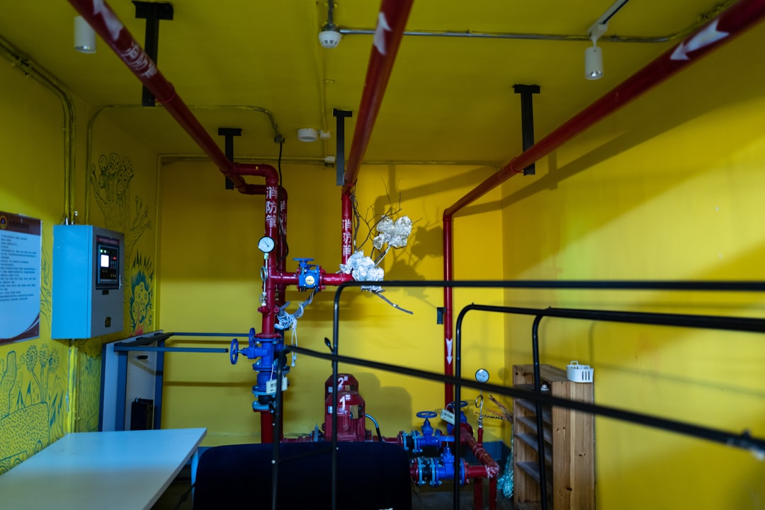 Photo refinery equipment