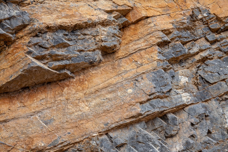 Photo geological lineaments