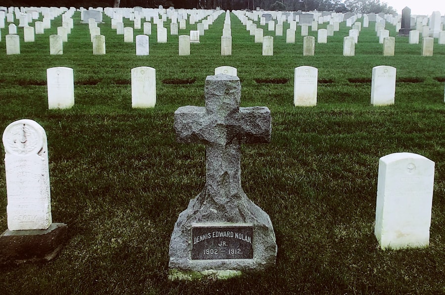 Photo warrior grave