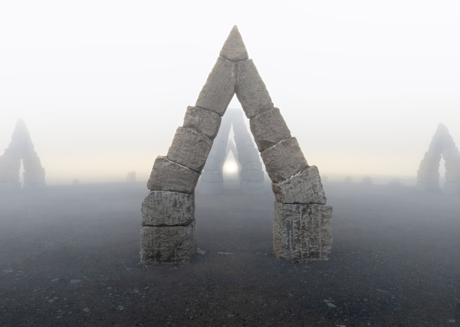 Photo pyramids built