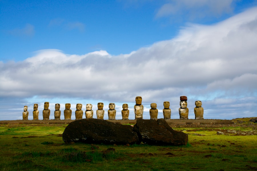 Photo easter island map