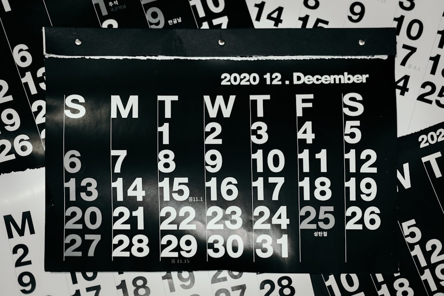 Photo calendar reform