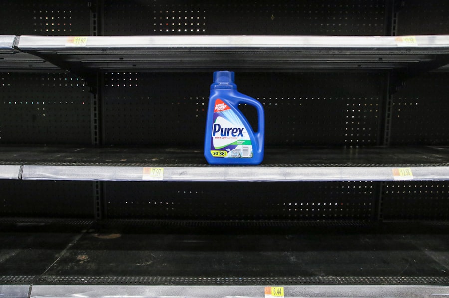 grocery shelves empty