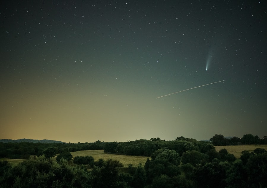 comet, climate change