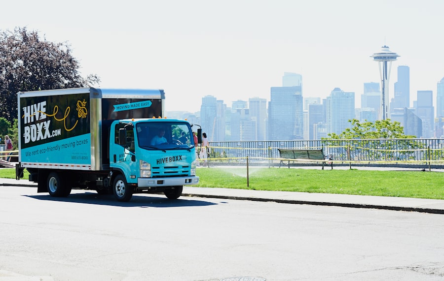 cities, trucks
