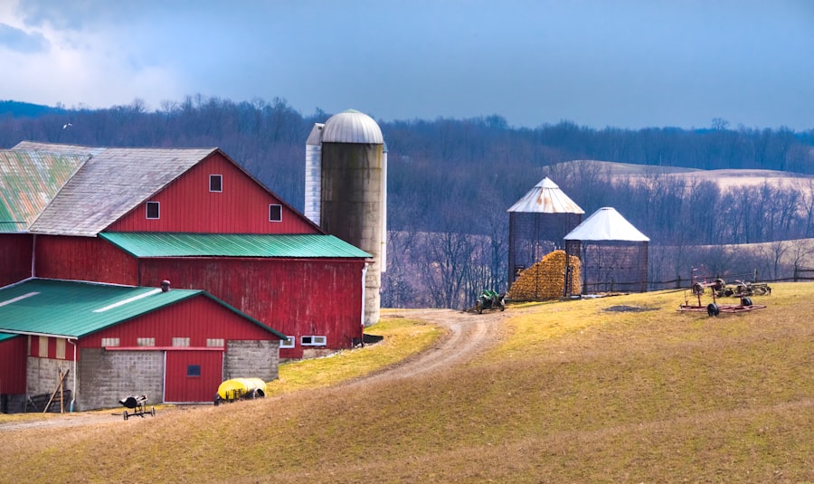 cities, farms