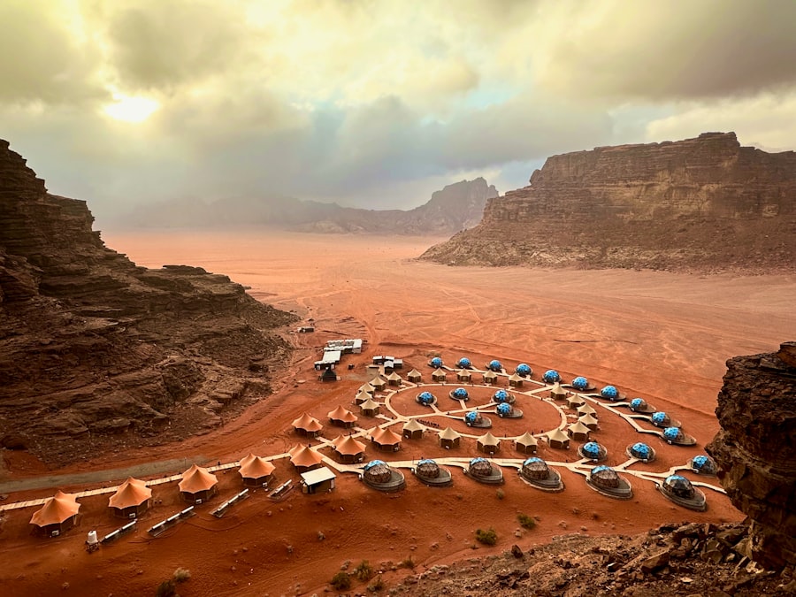 Photo ancient campsites