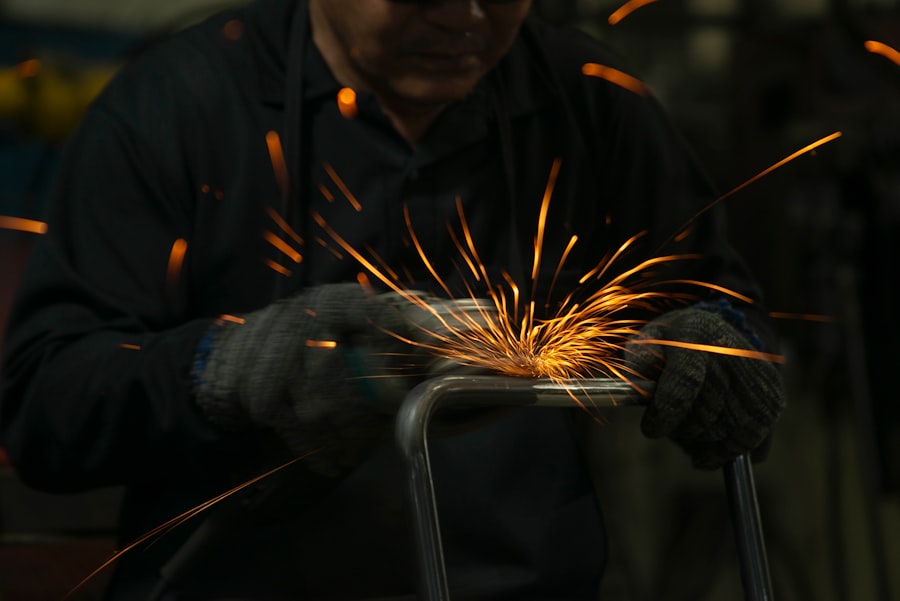 Photo metalworking