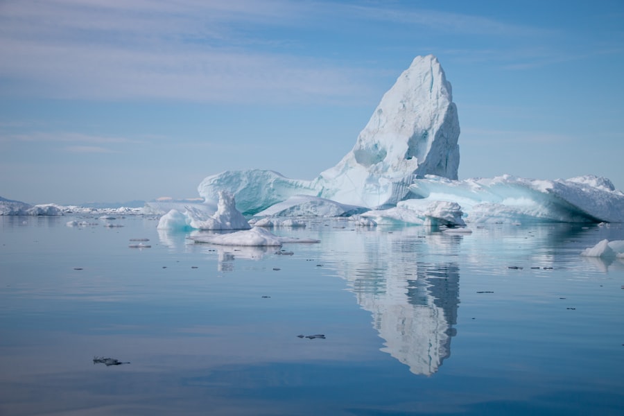 Photo Greenland ice