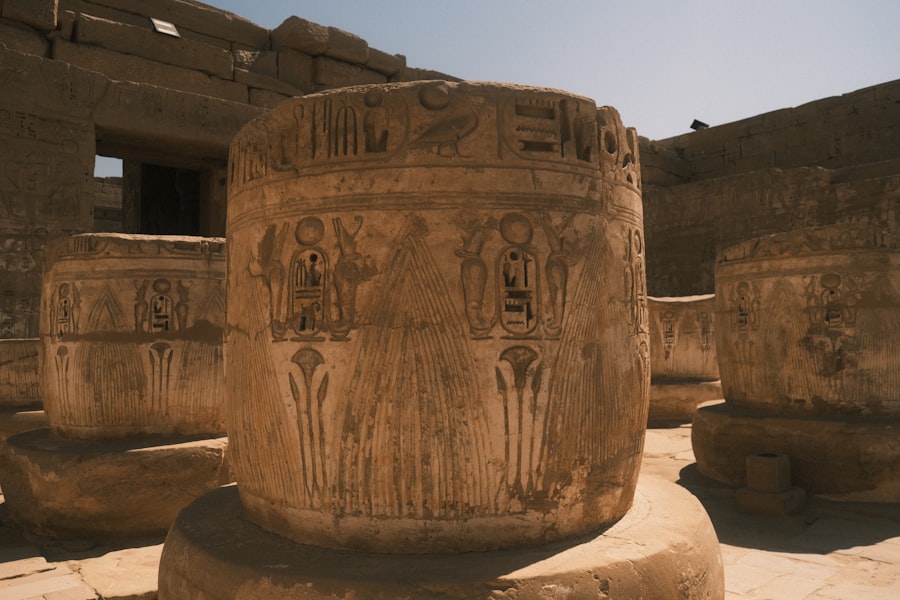 Photo ancient egypt workshop techniques