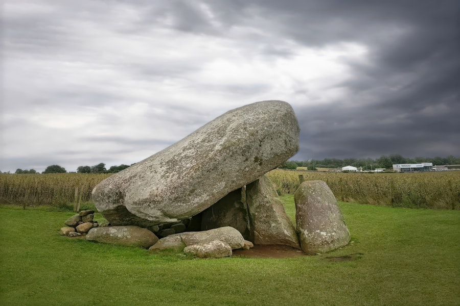 Neolithic stone pillars