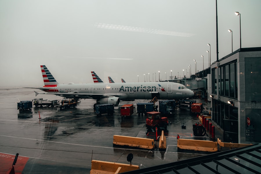 Americans arrive