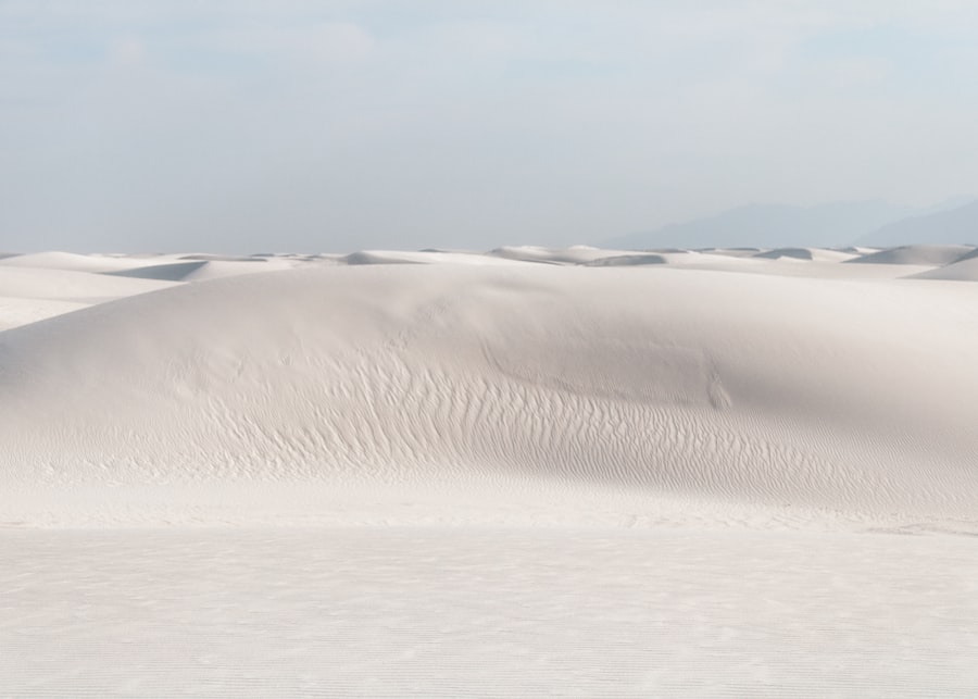Photo White Sands footprints