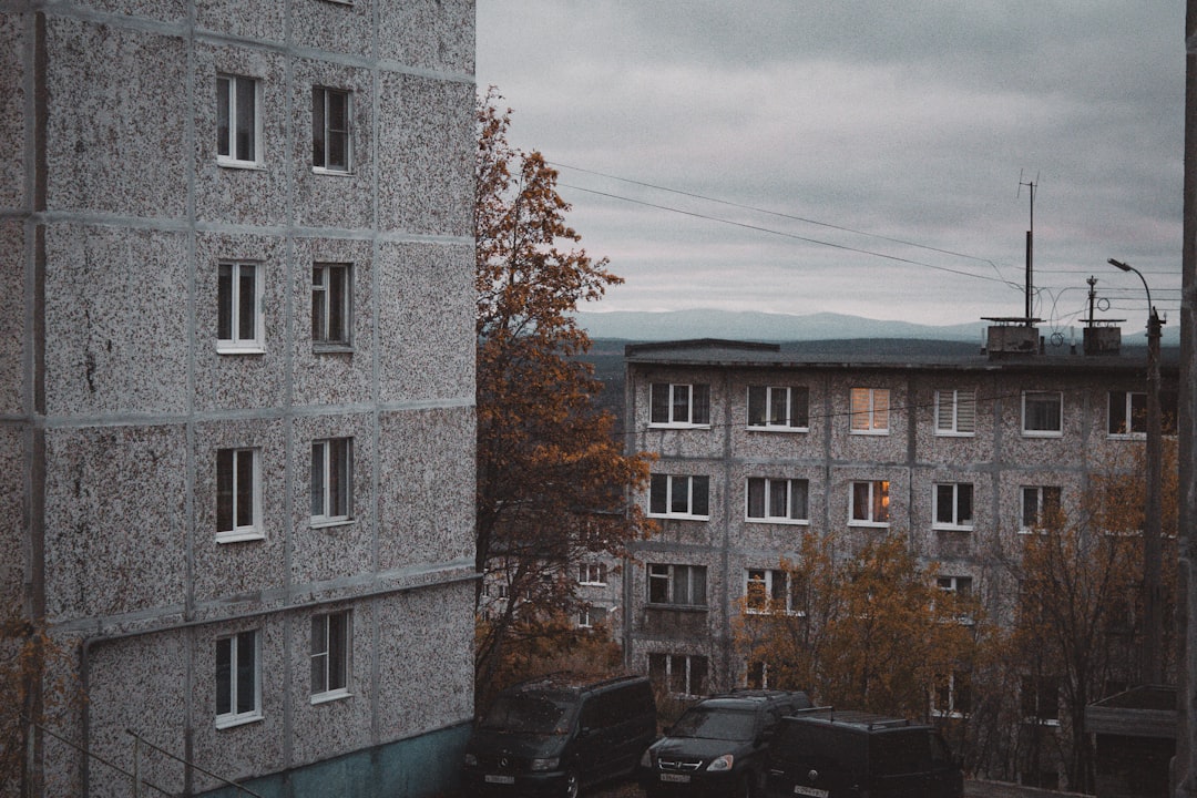 Photo Pyramiden Soviet town