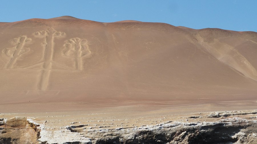 Photo Nazca geoglyphs
